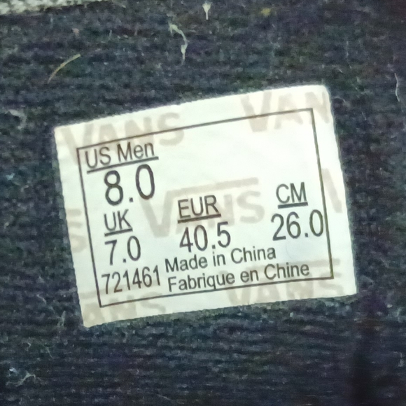 Vans Camo low top lace - Picture 5 of 5